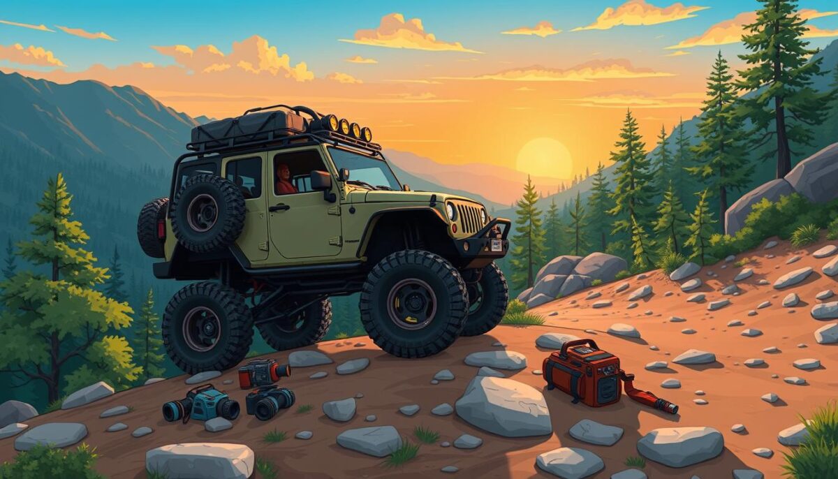 Jeep modifications and outdoor lifestyle