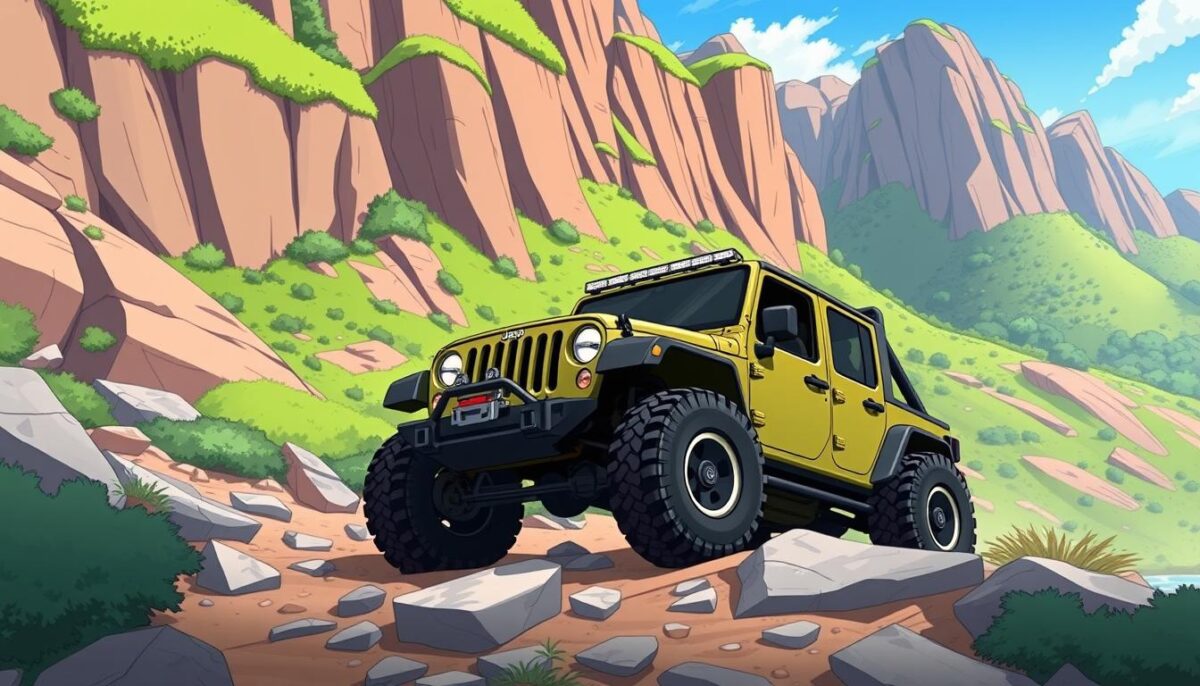 Jeep off-road capabilities and adventure features